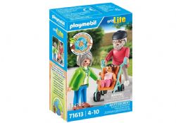 PLAYMOBIL MY LIFE - GRANDS-PARENTS AVEC BÉBÉ #71613 (0625)